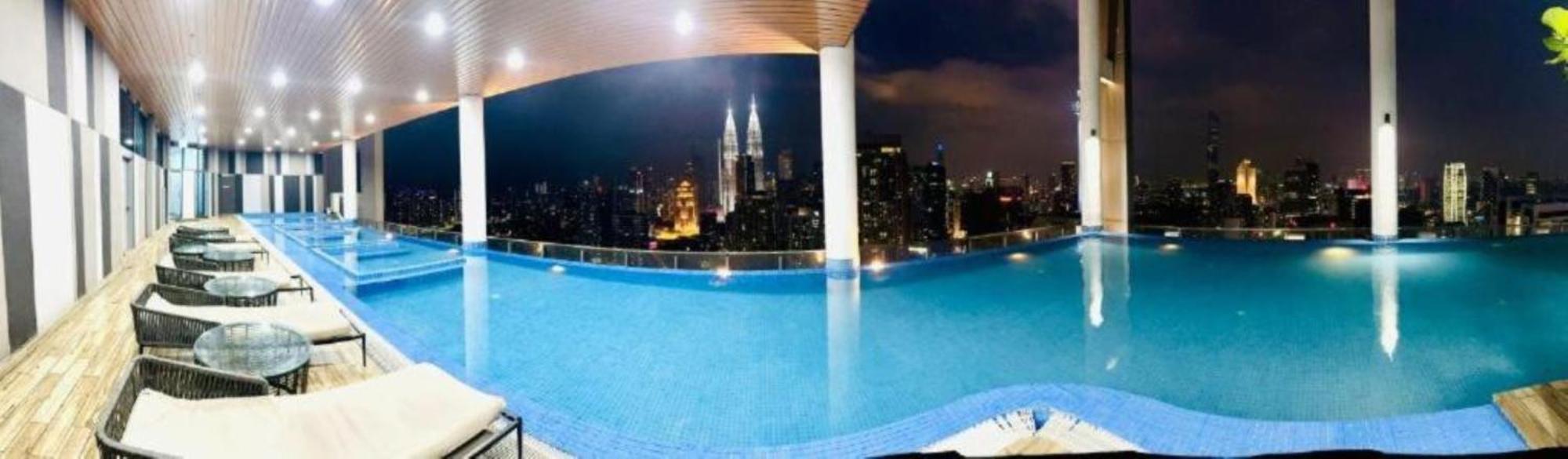 شقة The Luxe Colony Klcc By Sky Pool كوالالمبور المظهر الخارجي الصورة