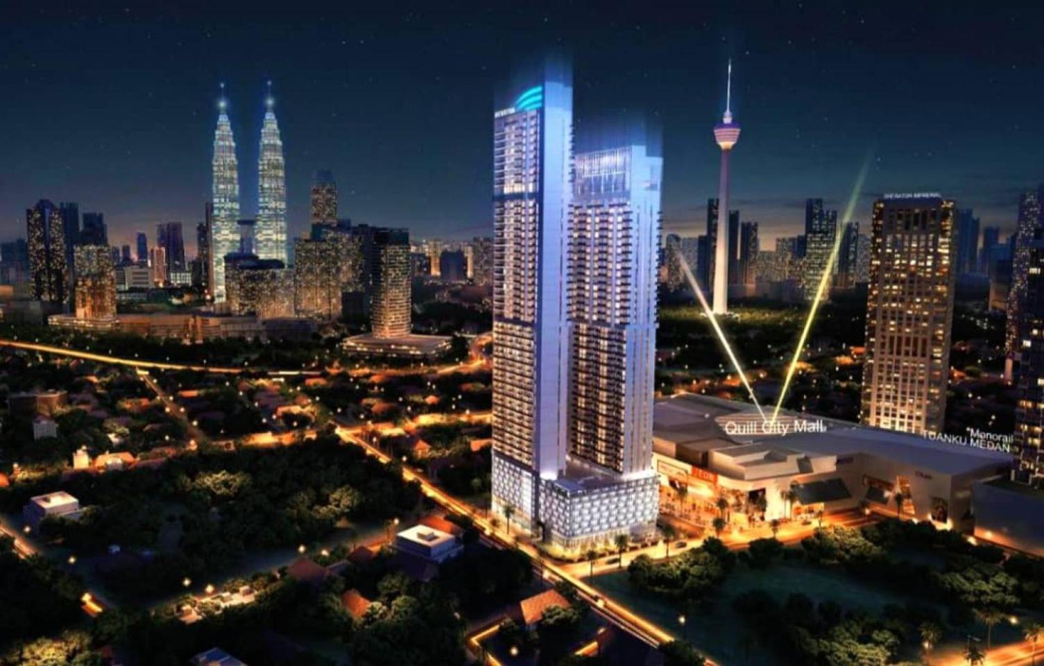 شقة The Luxe Colony Klcc By Sky Pool كوالالمبور المظهر الخارجي الصورة
